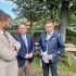 Wizyta na inwestycji przeciwpowodziowej w Bystrej