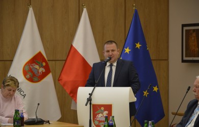 Wystąpienie na sesji Rady Gminy Jasienica